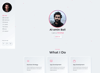 Consulting light template preview